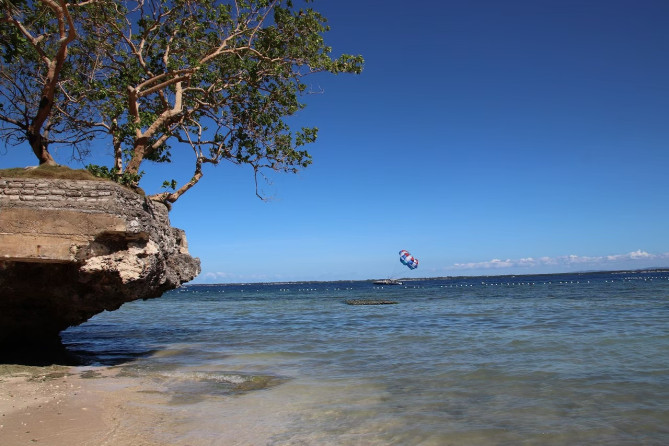 セブ島のビーチ