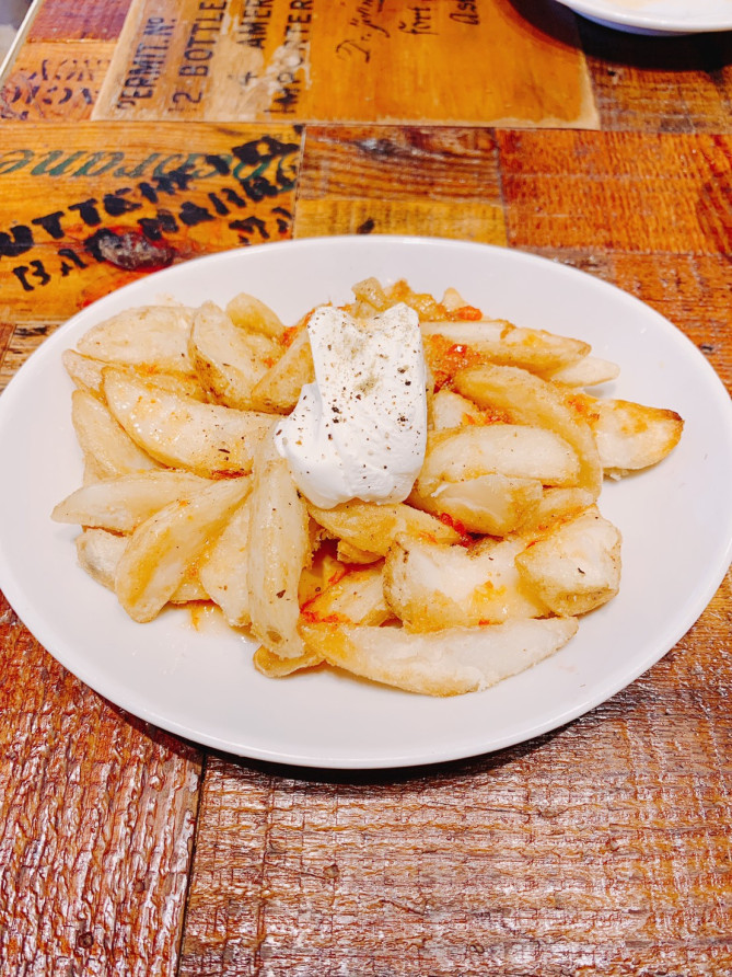 ベイクドポテトスイートチリソース&サワークリーム(J.Sパンケーキ)