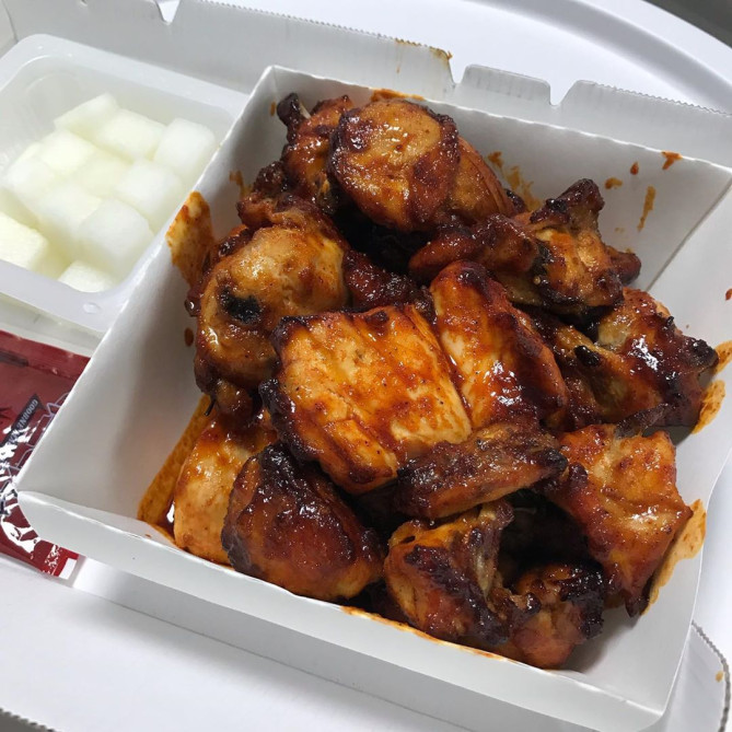 激辛ボルケーノチキン