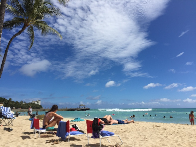 ワイキキビーチ