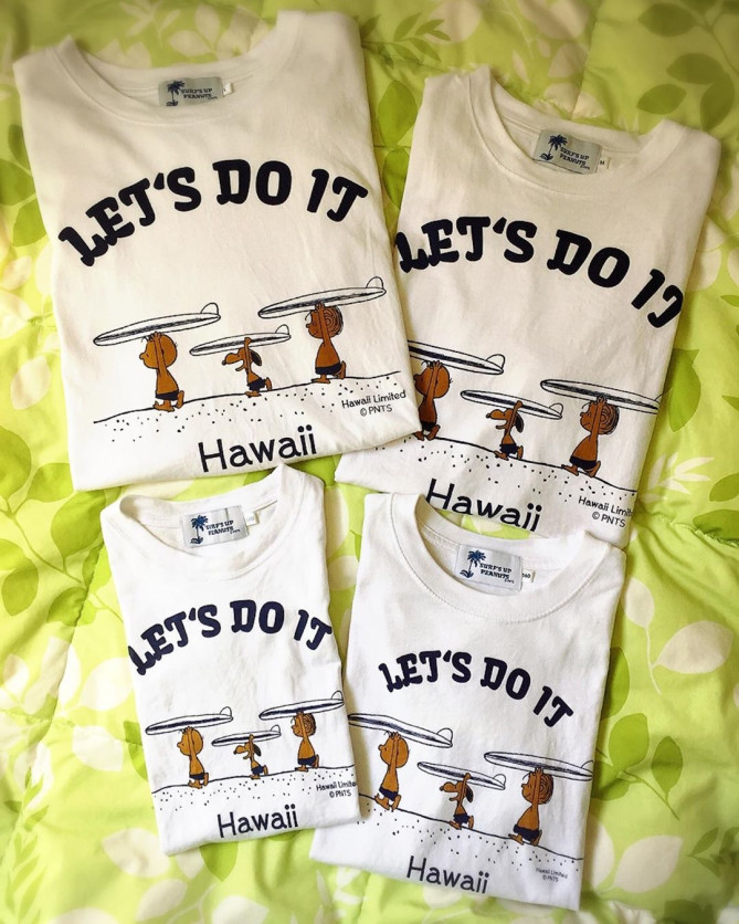 おそろいで身につけたくなってしまうかわいさ「日焼けスヌーピー」