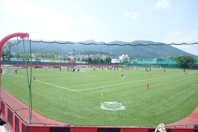 コンサドーレ札幌の練習場