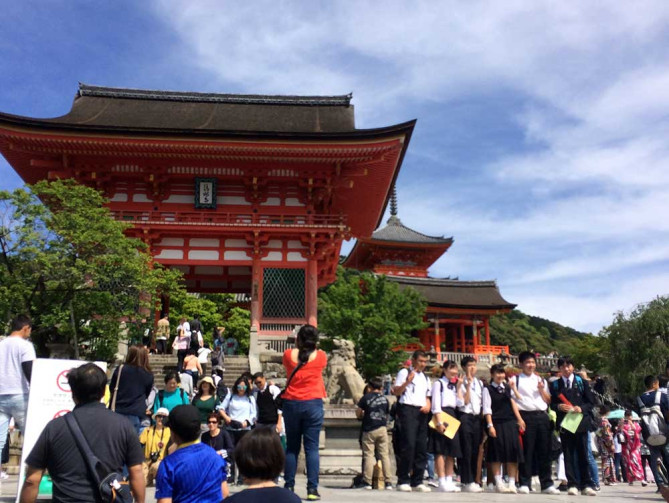 東山といえば清水寺