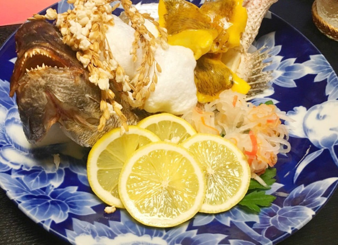 京懐石 美濃吉のお料理一部