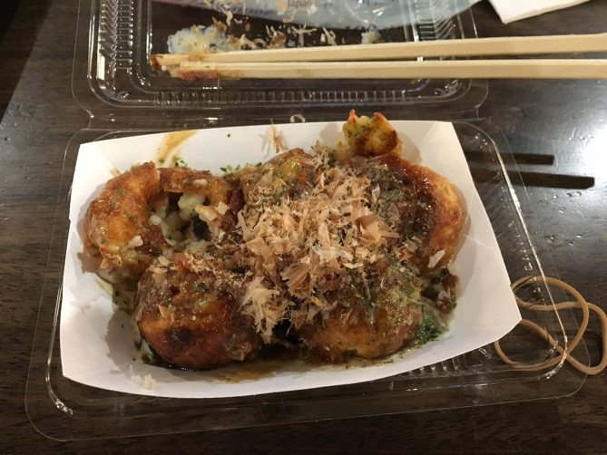 アラモアナセンターのたこやき