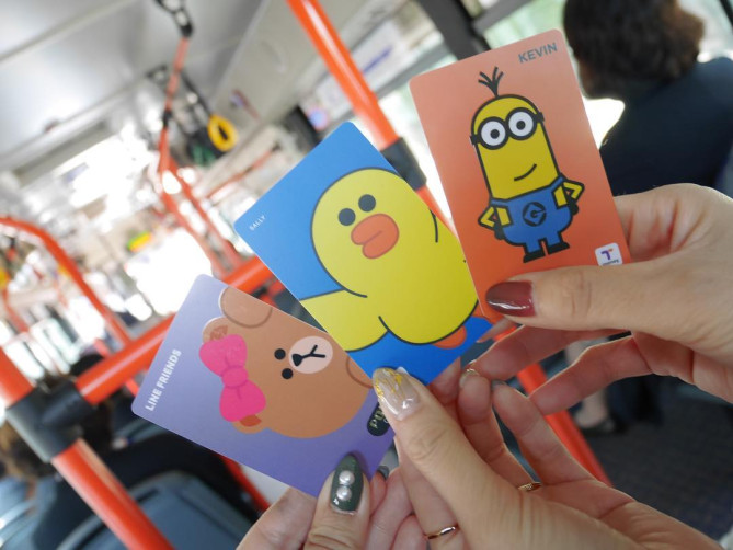 公共交通機関の移動に便利なT-moneyカード