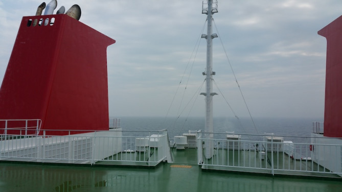 デッキからの景色