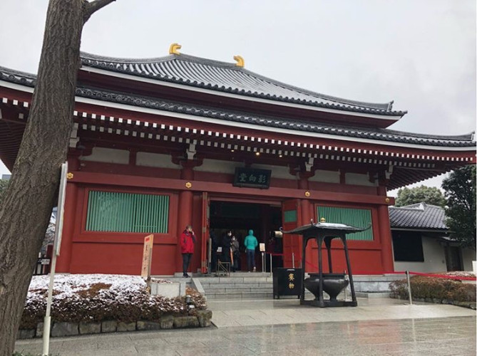 影向堂で御朱印がもらえる