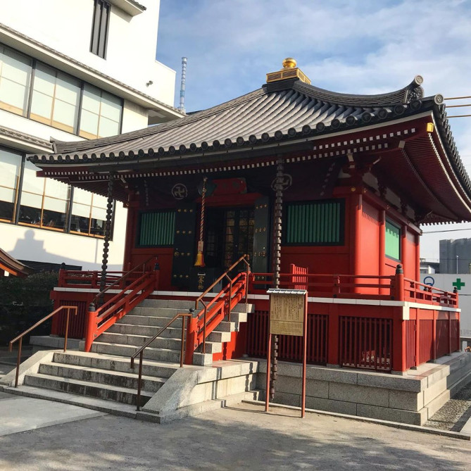 浅草寺発祥の地　駒形堂