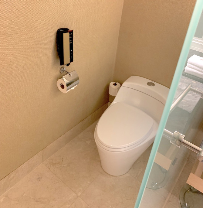 オーキッドスイートのトイレ