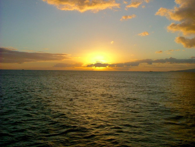 息をのむほど美しいサンセット