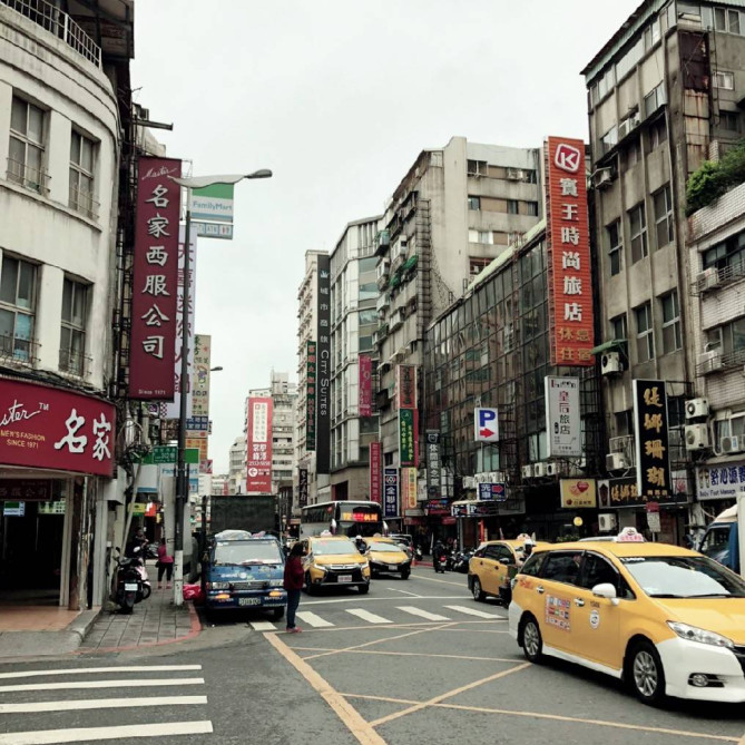 台湾の街並み