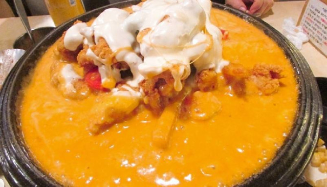 大人気ロゼチーズチキン