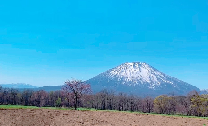 ニセコの羊蹄山