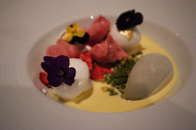 ハレクラニホテルレストラン「ラ・メール」のデザート