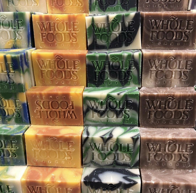 カラフルな石けん