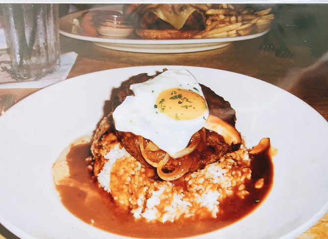 チーズケーキファクトリーのロコモコ