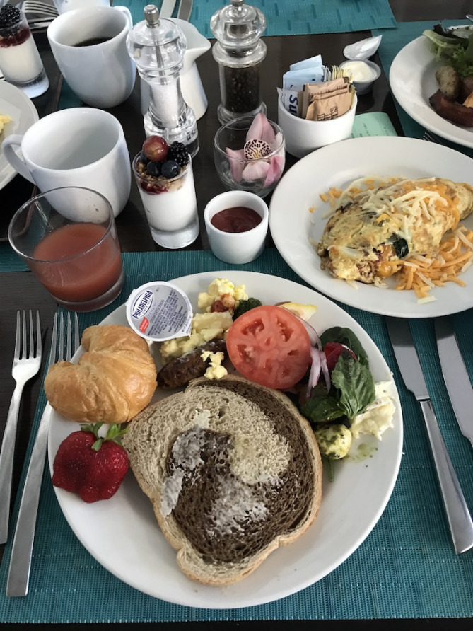 ザ・ベランダの朝食ビュッフェ