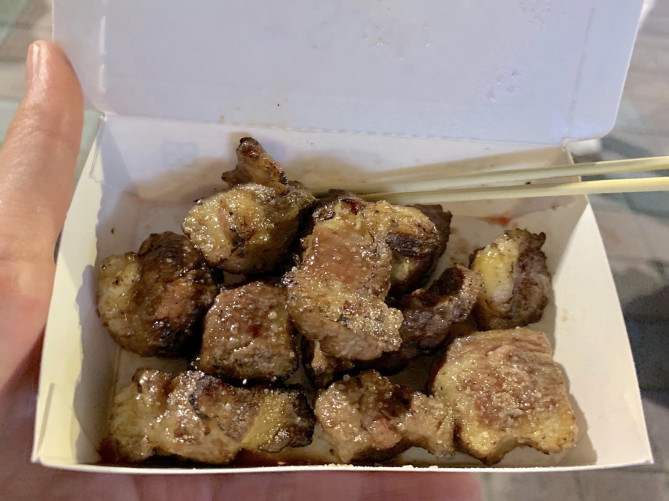 サイコロロースト牛