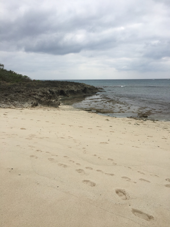 時間を堪能できるムスヌン浜