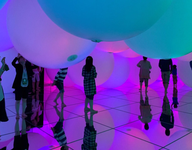 チームラボプラネッツ豊洲の展示