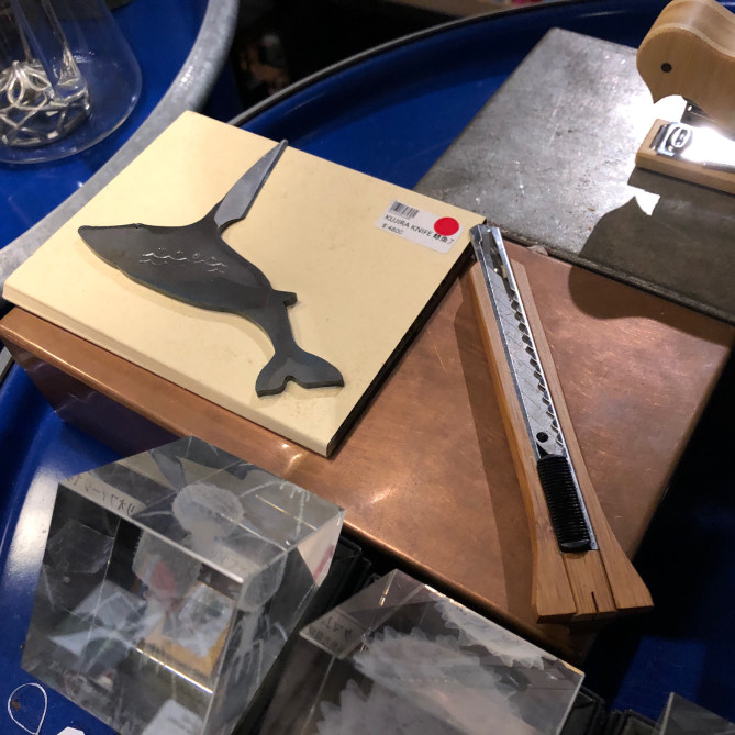 クジラのカッター