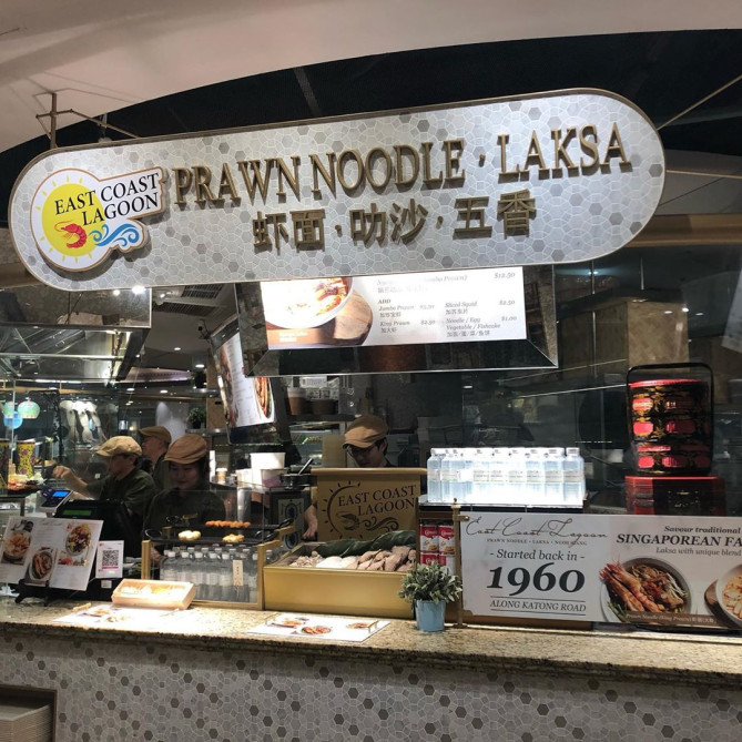 ローカルフードが充実しているフードコート