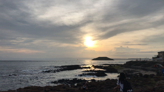 澎湖の夕日