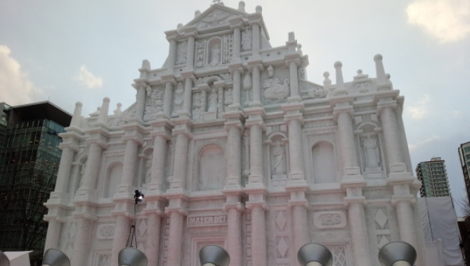 札幌雪まつりの象徴 大雪像