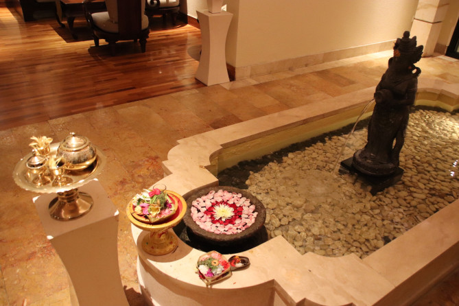 パレスのロビー