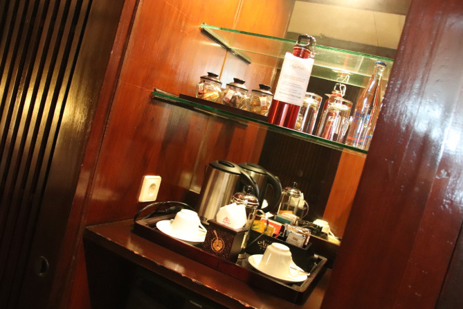 お菓子と飲み物