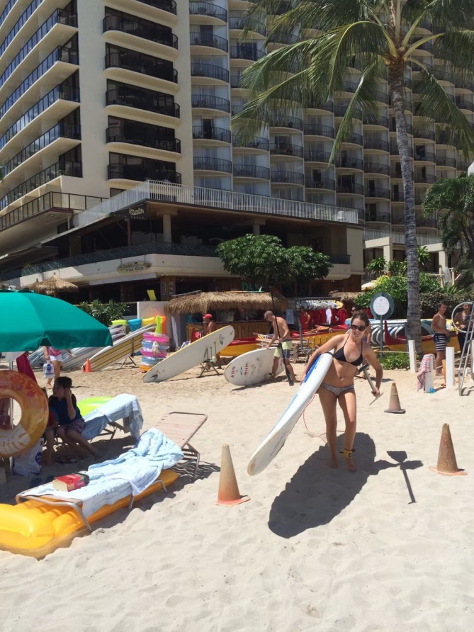 ハワイのビーチ