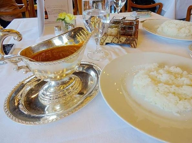 富士屋ホテル名物のカレー