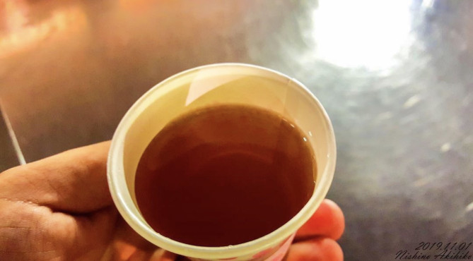 平安茶のカップ 