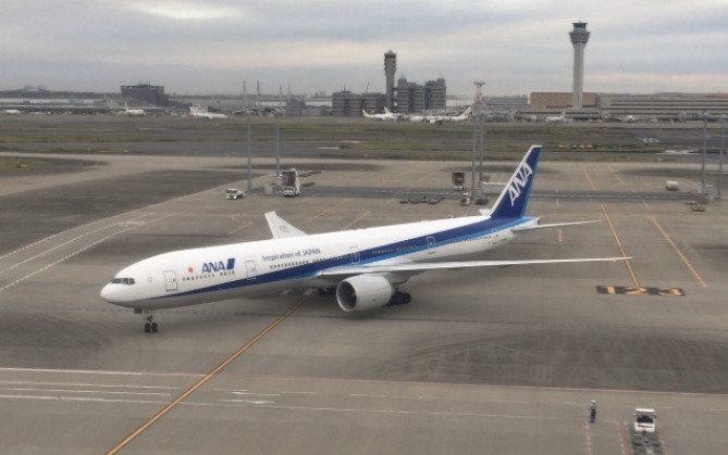 ANAの飛行機