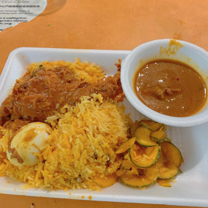 インド系フードのビリヤニ