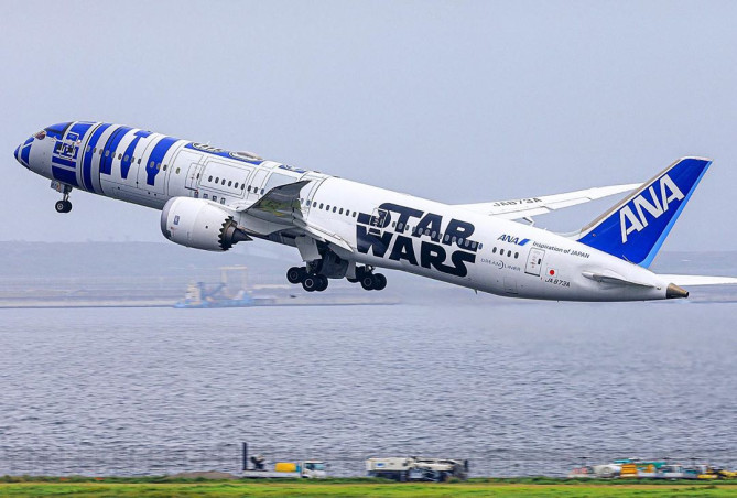 全日空の飛行機