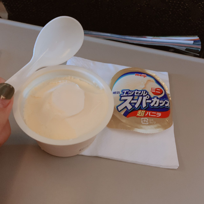 バニラアイス