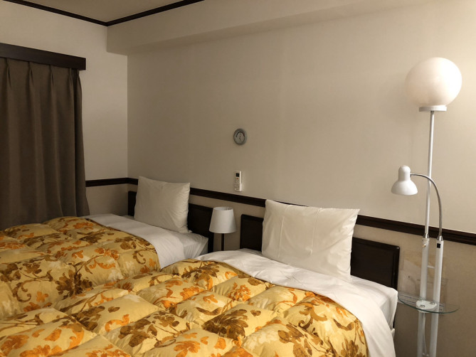 韓国のホテルの様子