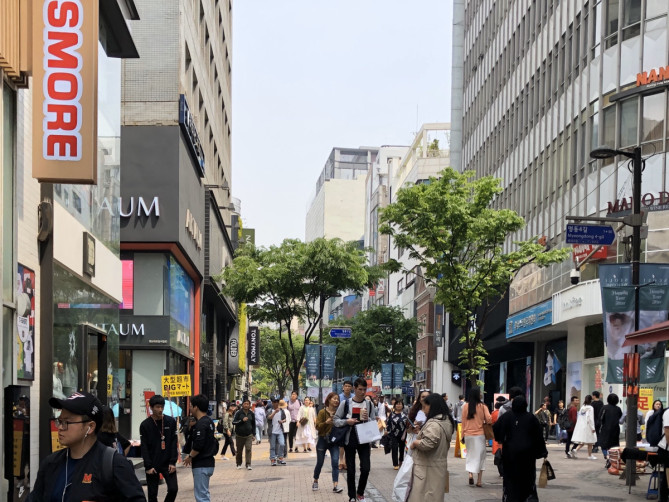 ソウル市内の様子