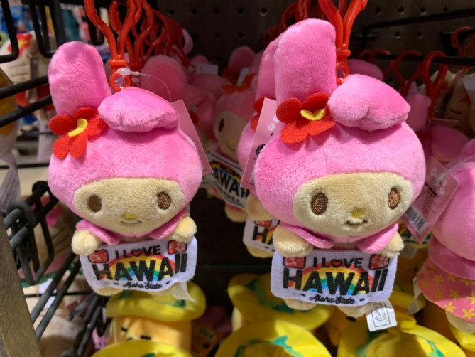 12ぬいぐるみストラップ（マイメロディ）