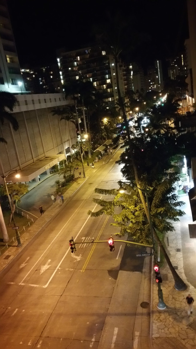 部屋からの景色