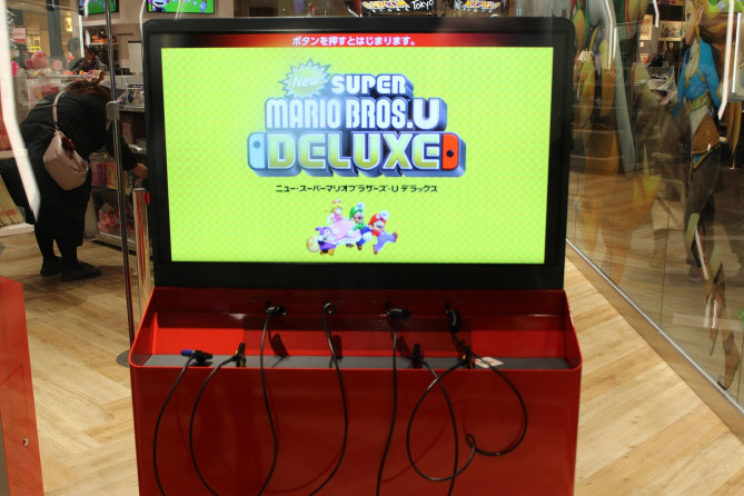 自由に遊べるゲームコーナー／Nintendo TOKYO