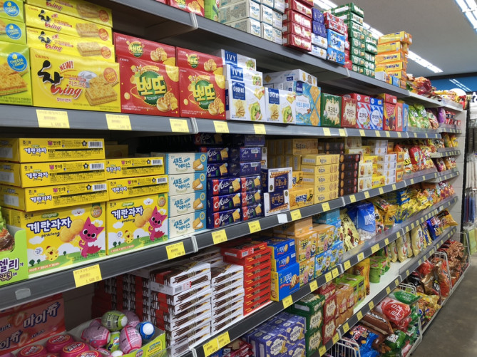 韓国の定番土産のお菓子