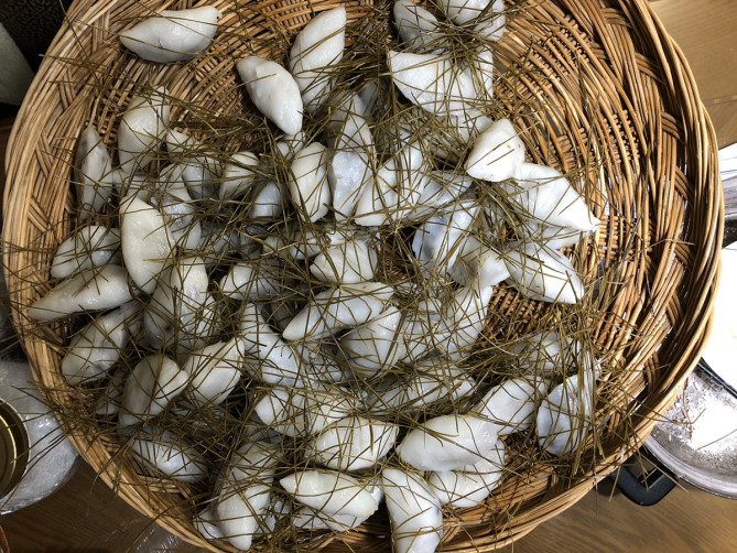 秋夕の定番ソンピョン