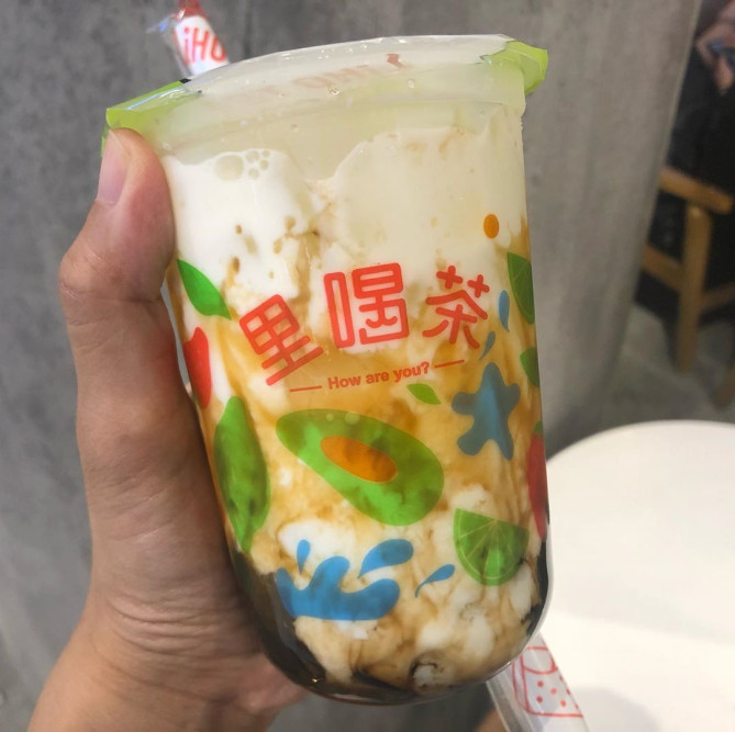 LiHO TEAの塩キャラメルタピオカティー