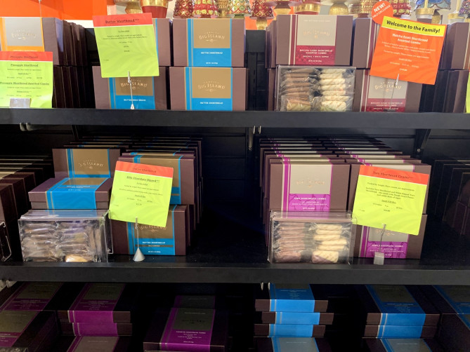 ビッグアイランド・キャンディーズのクッキー