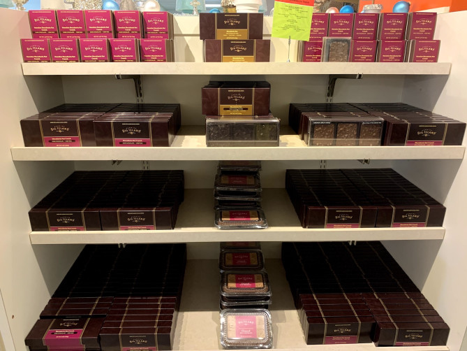 ビッグアイランド・キャンディーズのチョコレート