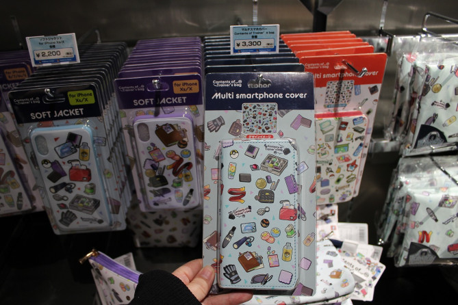 Contents of Trainer’s bag手帳型スマホケース