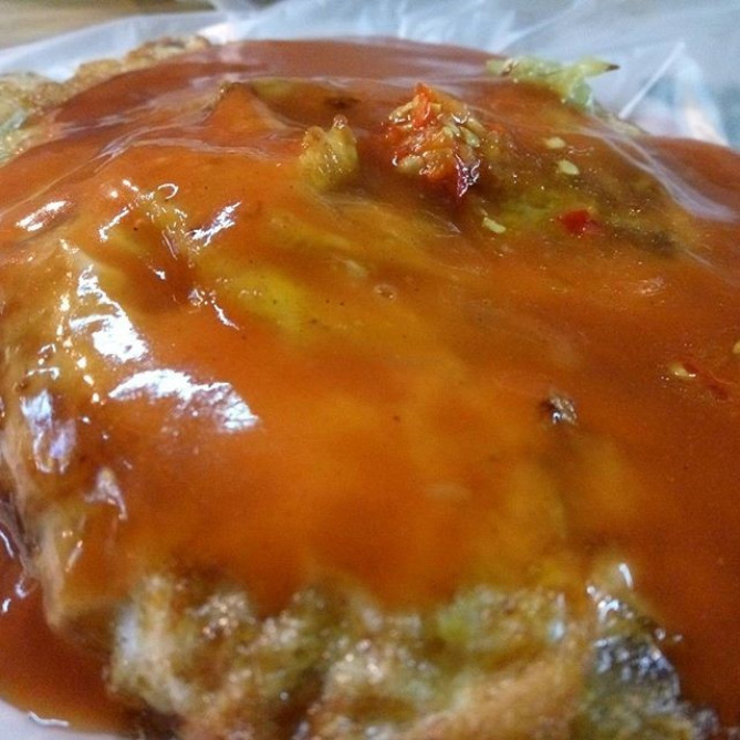 阿吉雞蛋蚵仔煎